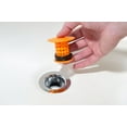 thumbnail image 5 of TubShroom Revolutionary Hair Catcher Drain Protector for Tub Drains (No More Clogs) Orange, 5 of 5