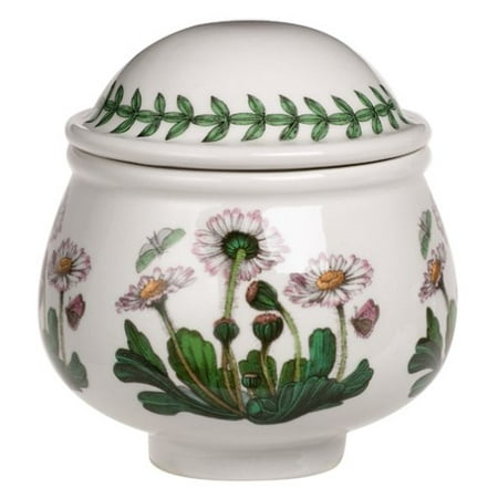 - Botanic Garden Covered Sugar Bowl, Botanic Garden covered sugar bowl, 3-1/4 inches high By Portmeirion
