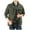 Army Green, variant on Goodtrade8 Jackets for Men Winter Hooded Zip up Casual Long Sleeve Plain Pocket Mens Coats