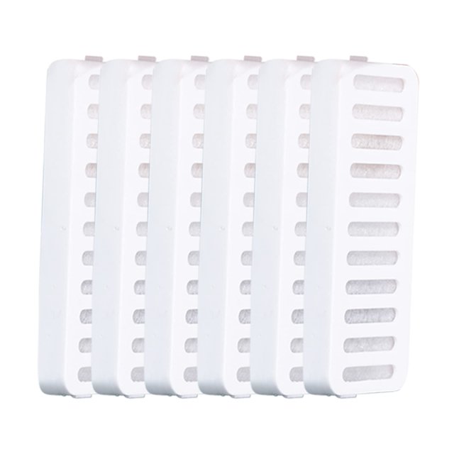 Suertree 6 filtros de repuesto y esponjas de prefiltro de repuesto para fuente automática para mascotas de 3 litros, fuente de agua para gatos, dispensador de agua para perros