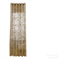 thumbnail image 3 of Floral Linen Semi Sheer Curtains 100 Inches Long 2 Panels for Living Room Bedroom Grey Farmhouse Flower Patterned Light Filtering Textured Grommet Top Window Treatments Drapes, 40x100 Inches, 2 Pack, 3 of 6