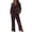 Red Spider Web Black, variant on Glofpot Women's Pajama Set Long Sleeve Button Down 2 Piece Sleepwear Loungewear Black Red Spider Web Print Soft Cozy For Women Casual Home Nightwear