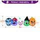 thumbnail image 5 of Payaso pirata pirata inflable de Halloween, LED, de DomKom, 2,4 m, 5 of 7