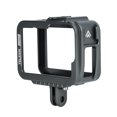 thumbnail image 1 of Jaula de cámara Jaula de cámara de aleación de aluminio TELESIN con reemplazo de montaje de doble zapata fría para cámara GoPro 9 TELESIN Jaula de cámara, 1 of 7