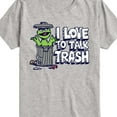 thumbnail image 3 of Sesame Street - Trash Talk - Toddler and Youth Short Sleeve Graphic T-Shirt, 3 of 5