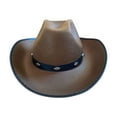 thumbnail image 1 of Sombrero de vaquero para bebés Sombreros marrones para niños pequeños Sombreros de vaquero para fiestas Sombreros de vaquero para niños Talla única, 1 of 7