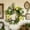 Green B, variant on Giunmcul Easter Egg Flower Garland Wreath Artificial Greenery with Lily and Decorative Eggs for Wall Door Mantel Spring Home Decor Choose Size 1 Piece