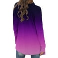 thumbnail image 6 of YFNNUP Women's Tie Dye Cardigan Plus Size Draped Front Open Sweater Cardigan Casual Long Sleeve Lightweight Duster 2025 Fall Winter Coat, 6 of 6