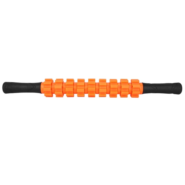 Varillas de masaje muscular, varillas de fascia deportivas para Fitness, rodillo de relajación de alta resistencia, color naranja