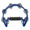 thumbnail image 3 of Crescent Tambourine, Blue, 16 Jingles, 3 of 5