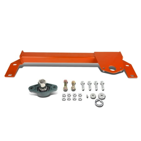 Dodge Ram Steering Box (For 94-02 Dodge Ram 4WD/AWD Mild Steel Steering Gear Box Front Stabilizer Bar / Brace (Red) - BR BE 2nd)