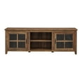 thumbnail image 5 of Walker Edison Farmhouse TV Stand for TVs Up to 80", Rustic Oak, 5 of 13