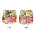 thumbnail image 6 of Sigee Succulent And Cactus for Women's Athletic Shorts High Waisted Running Shorts Pocket Sporty Short Gym Elastic Workout ShortsX-Large, 6 of 9