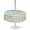 Green Blue, variant on Outdoor Tablecloth with Umbrella Hole for Patio/Picnic/Party/Camping, Blue Summer Beach Coastal Waterproof Table Cloth Round Cover Washable, Nautical Beige Seaside (Dia 60")
