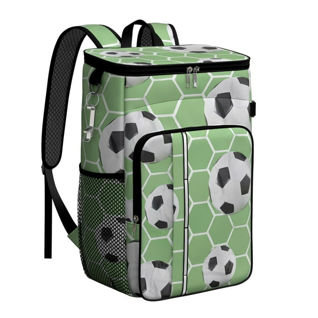 Family Cooler Backpack for Travel & Camping - High-Capacity 20L Leakproof Picnic Backpack with Multiple Pockets for Organization