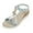Silver, variant on Fukaraa Women's Low Wedge Sandals Wide Width Platform Non-Slip Summer Beach Casual Shoes