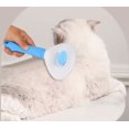 thumbnail image 5 of Cepillo autolimpiante para perros, gatos, conejos, mascotas, cepillo para quitar la capa inferior suelta, fácil de quitar, herramienta de masaje para mascotas adecuada para mascotas con pelo largo o corto ER, 5 of 5