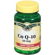 Spring Valley Heart Health CoQ10 Softgels, 50 mg, 30 Count