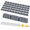 16Piece(24FT) Style 2, variant on 16Piece(24FT) Style 2 Dark Grey No Dig Faux Stone Garden Border Edging
