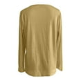 thumbnail image 5 of Shirts for Women Sequin Clothes Gold Long Sleeve Sparkly Top Shiny Top Womens Fashion Party Shirts for Women, 5 of 5