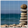 thumbnail image 1 of Picture-Tiles.com: Rocks Ceramic Tile Wall Mural WAL500932-66XL. 72"W x 72"H using (36) 12" x 12" Ceramic Tiles-Satin Finish, 1 of 3