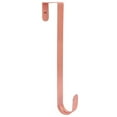 thumbnail image 6 of iHomeGarden 15" Heavy Duty Wreath Hanger for Front Door - Metal Over Door Hook, Christmas Decorations Holder (Larger Size), Copper (Larger Size), 6 of 9