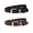 Black+Dark Brown, variant on 2 Pack Women Genuine Leather Waist Belt for Jeans Pants Dresses Elegant Thin Ladies Belts with Gold Pin Buckle