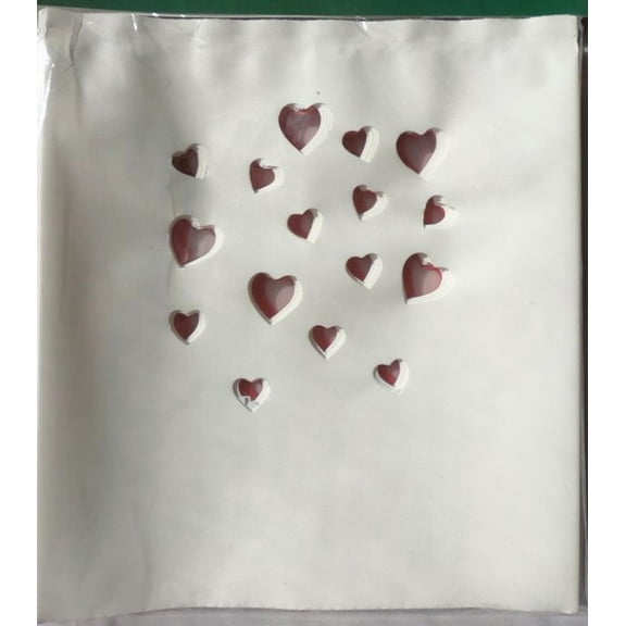 WEDDING Luminary - Electric Luminaria Light Set - HEARTS ETC.- PINK, RED, OR WHITE .. YOUR CHOICE - Luminary Outdoor Pathway Lights - Diecut Pattern - Rc Style - MADE IN AMERICA - FREE SHIP I