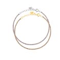 thumbnail image 2 of Special-interest Design Light Luxury Zircon Sterling Silver Color Personality Style Silver Bracelet, 2 of 2