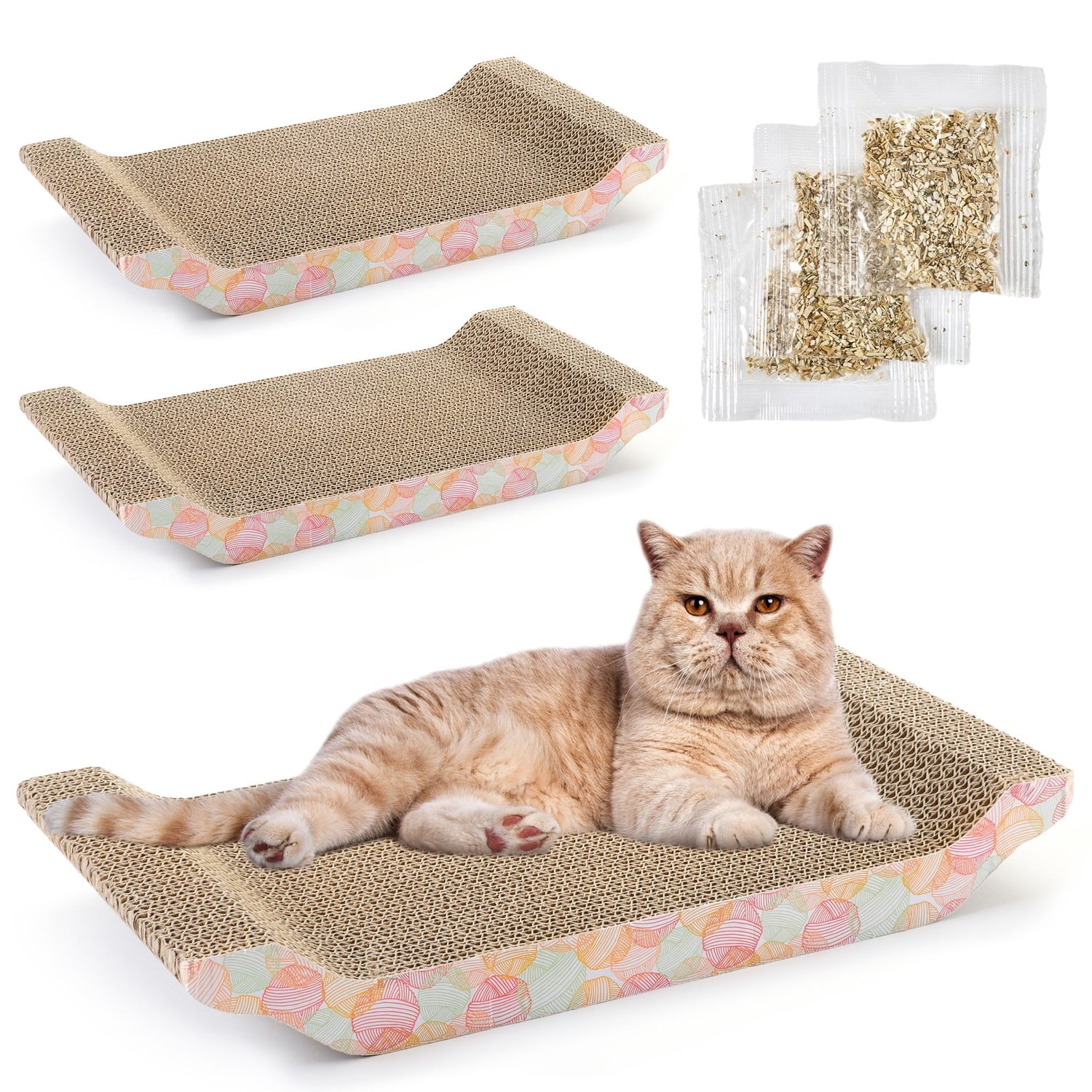 Vibrant Life L-Shaped Cat Scratcher Replacement Pack