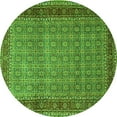 thumbnail image 1 of Ahgly Company Indoor Round Persian Green Traditional Area Rugs, 8' Round, 1 of 1