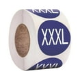 thumbnail image 1 of Size Marking Stickers For Clothing And Home Use Durable Paper Labels For Organizing Wardrobe And Retail Stores, 1 of 3