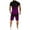 Purple, variant on toraway Men's Suits Slim Fit Wool Leisure Large Fitness Summer Running Two Piece Men's 3D Outdoor Inkjet Size Suit Men Suits & Sets XXXXXXL
