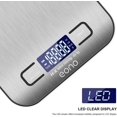 thumbnail image 5 of Digital Kitchen Scale, Premium Stainless Steel Food Scales, 5 of 5