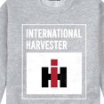 thumbnail image 3 of International Harvester Logo - Men's Crew Neck Fleece Pullover, 3 of 6