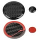 thumbnail image 2 of Jadeshay Cubierta de botón de Volumen 2 uds. Cubierta de botón de Volumen de Fibra de Carbono Real embellecedora para CX-5 2017-2018, 2 of 5