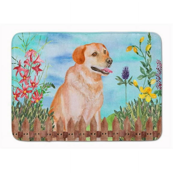Labrador Retriever Spring Machine Washable Memory Foam Mat