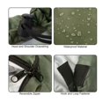 thumbnail image 4 of 10 Pack of Bulk Wholesale Cold Weather Hooded Sleeping Bags for Adults, Kids, Homeless, Camping, Indoors & Outdoors - 10 Count Hooded Sleeping Bags in Black, Gray & Forest Green  71"L x 30"W, 4 of 9