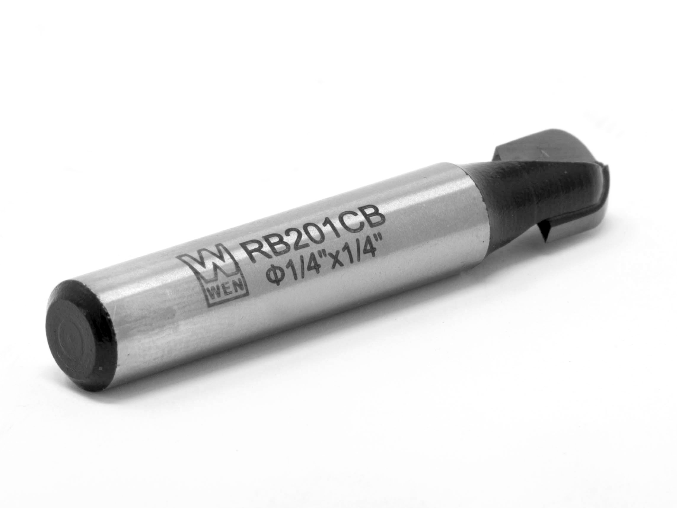 WEN 1/4 in. Core Box Carbide-Tipped Router Bit with 1/4 in. Shank