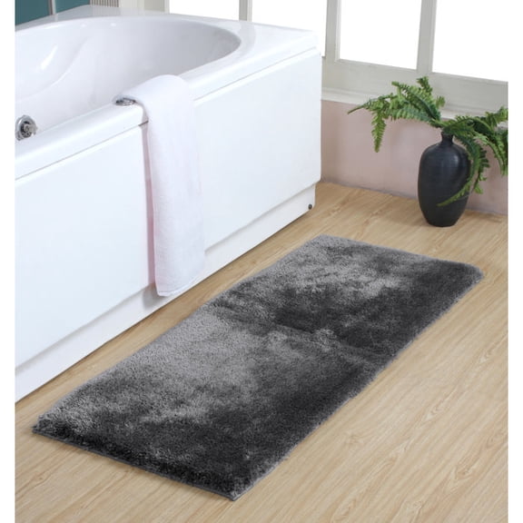 ASHBURN BATH RUNNER - 21”X54” - 2150 GSM- GREY