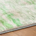 thumbnail image 5 of Addison Rugs Dream Shag Premium Machine Washable Transitional Ribbons Green Runner Rug, 2'3" x 7'6", 5 of 8