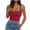 3 Red, variant on bnaln Going Out Tops for Women Spring Summer Tank Tops Cute Off The Shoulder Cami Shirts Sleeveless Crop Camisole Vest Top Slim Fit Tshirts Tunic Blouses Teen Girls Y2k Clothes