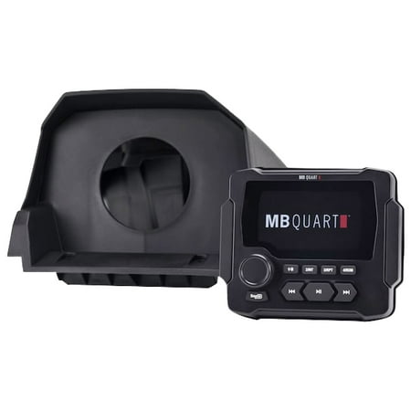 MB Quart - Can-Am Maverick X3 (2017-current) 2 Speaker 400W Stage 2 Audio System - Black