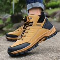 thumbnail image 2 of XIMIN Men's Athletic Boots Hiking Walking Boots Outdoor Waterproof Non-Slip High-Top Waterproof Work Boots Autumn Winter Trekking Snow Boots, 2 of 8