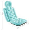 thumbnail image 3 of Almohada de baño de lujo de cuerpo completo con soporte antideslizante para cuello y espalda Artículo 2, 3 of 9