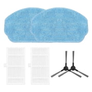 Replacement Parts Kit For Roborock For G20 Robot Vacuum Cleaner, Includes Side Brushes, HEPA Filters And Mop Cloths Accessories Set For Home Cleaning (A)