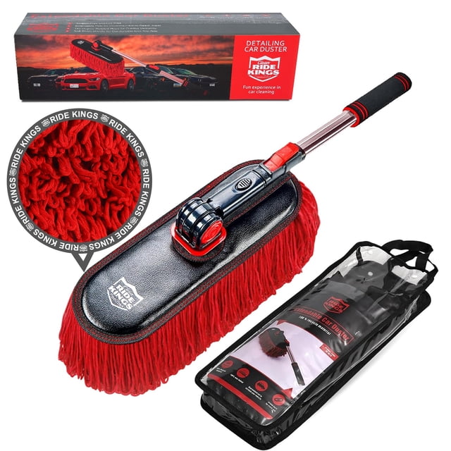 Cepillo suave para coche Car Duster RIDE KINGS, para exteriores, sin arañazos
