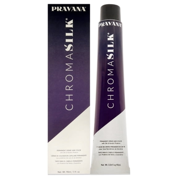 ChromaSilk Creme Hair Color - 10.13 Extra Light Ash Golden Blonde by Pravana for Unisex - 3 oz Hair Color