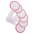 thumbnail image 2 of 6Pcs Foam White Board Handheld Whiteboard Single Sided Paddles Auctions Padding Whiteboard, 2 of 9