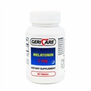 GeriCare Melatonin 1mg Tablets Dietary Supplement 90 Count (Pack of 1)